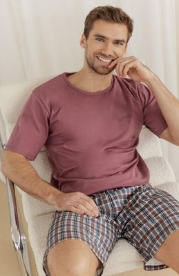 Piżama męska Taro ze sklepu: intimiti.pl w kategorii: Piżamy męskie - zdjęcie 3B4B001-93A-4736_255482