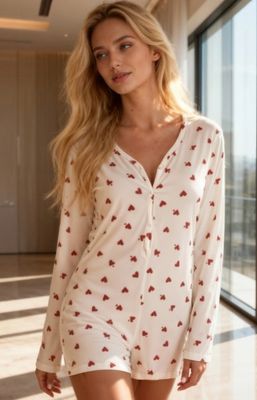 Passion - Piżama casual ze sklepu: intimiti.pl w kategorii: Piżamy damskie - zdjęcie 3B4B001-93A-4736_255631