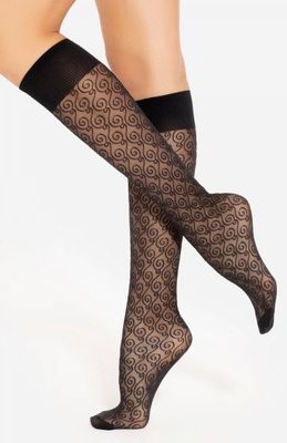 Podkolanówki casual w groszki Gatta ze sklepu: intimiti.pl w kategorii: Podkolanówki - zdjęcie 3B4B001-93A-4736_255679