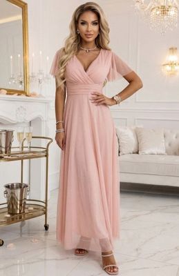 Sukienka elegancka Numoco ze sklepu: intimiti.pl w kategorii: Sukienki - zdjęcie 3B4B001-93A-4736_256008