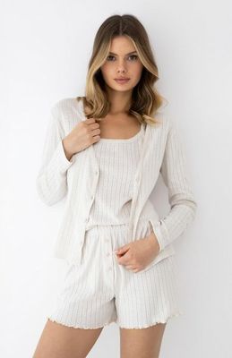 Piżama z haftem Sensis ze sklepu: intimiti.pl w kategorii: Piżamy damskie - zdjęcie 3B4B001-93A-4736_256109