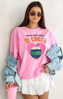 Bluzka damska wiosenna młodzieżowa Lara Fashion ze sklepu: intimiti.pl w kategorii: Bluzki damskie - zdjęcie 3B4B001-93A-4736_256380
