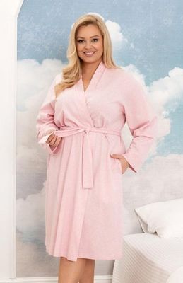Szlafrok damski bez wzorów Regina ze sklepu: intimiti.pl w kategorii: Szlafroki damskie - zdjęcie 3B4B001-93A-4736_257110