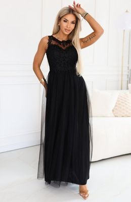Sukienka na wiosnę elegancka Numoco ze sklepu: intimiti.pl w kategorii: Sukienki - zdjęcie 3B4B001-93A-4736_257252