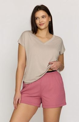 Piżama bez wzorów Mefemi ze sklepu: intimiti.pl w kategorii: Piżamy damskie - zdjęcie 3B4B001-93A-4736_258707