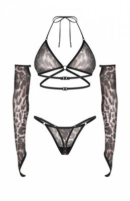 Obsessive - Komplet bielizny damskiej koronkowy ze sklepu: intimiti.pl w kategorii: Komplety bielizny damskiej - zdjęcie 3B4B001-93A-4736_258771
