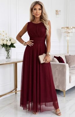 Sukienka elegancka Numoco ze sklepu: intimiti.pl w kategorii: Sukienki - zdjęcie 3B4B001-93A-4736_258914