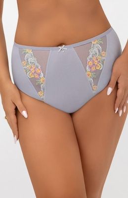 Majtki damskie z haftem w stylu klasycznym Gorsenia ze sklepu: intimiti.pl w kategorii: Majtki damskie - zdjęcie 3B4B001-93A-4736_258937