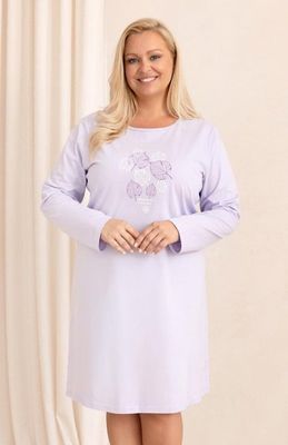 Koszula nocna z haftami casual Regina ze sklepu: intimiti.pl w kategorii: Koszule nocne - zdjęcie 3B4B001-93A-4736_259201