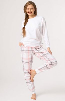 Piżama casual z nadrukami Key ze sklepu: intimiti.pl w kategorii: Piżamy damskie - zdjęcie 3B4B001-93A-4736_259775
