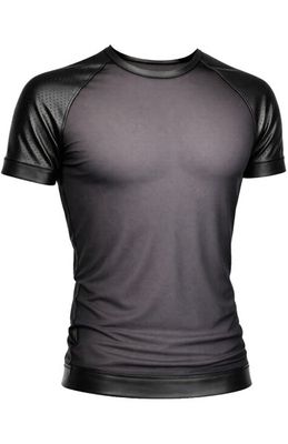 czarny T-shirt męski na wiosnę RFP regnes fetish planet ze sklepu: intimiti.pl w kategorii: T-shirty męskie