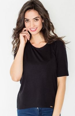 Bluzka damska na wiosnę casual Figl ze sklepu: intimiti.pl w kategorii: Bluzki damskie - zdjęcie 3B4B001-93A-4736_55527