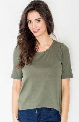 Bluzka damska casual wiosenna Figl ze sklepu: intimiti.pl w kategorii: Bluzki damskie - zdjęcie 3B4B001-93A-4736_55528