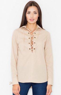 Figl - Bluzka damska elegancka ze sklepu: intimiti.pl w kategorii: Bluzki damskie - zdjęcie 3B4B001-93A-4736_62879