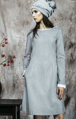 Kasia Miciak design - Sukienka prosta ze sklepu: intimiti.pl w kategorii: Sukienki - zdjęcie 3B4B001-93A-4736_65908