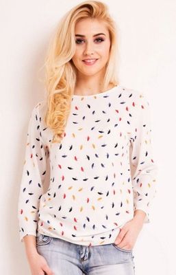 Bluzka damska casual LOU LOU ze sklepu: intimiti.pl w kategorii: Bluzki damskie - zdjęcie 3B4B001-93A-4736_74983