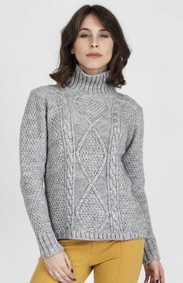 Sweter damski na zimę MKM ze sklepu: intimiti.pl w kategorii: Swetry damskie - zdjęcie 3B4B001-93A-4736_75525