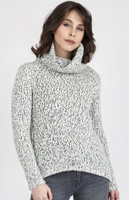 Sweter damski casualowy zimowy MKM ze sklepu: intimiti.pl w kategorii: Swetry damskie - zdjęcie 3B4B001-93A-4736_75530