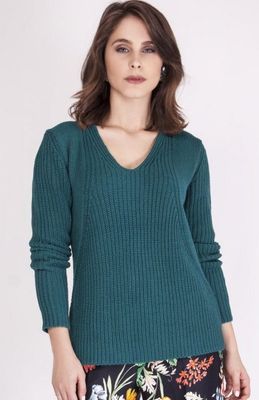 Sweter damski casual MKM ze sklepu: intimiti.pl w kategorii: Swetry damskie - zdjęcie 3B4B001-93A-4736_75536