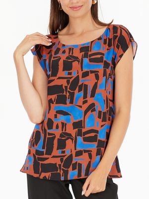 Potis &amp; Verso - Bluzka damska na lato ze sklepu: Eye For Fashion w kategorii: Bluzki damskie - zdjęcie 3C9BB14-4A0-7058_14414