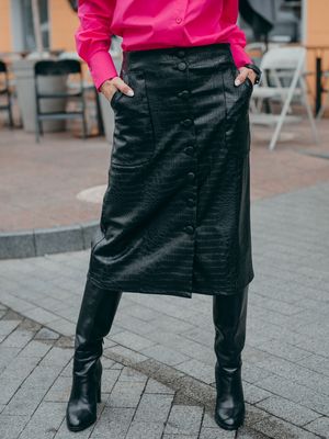 Spódnica jesienna Azuri ze sklepu: Eye For Fashion w kategorii: Spódnice - zdjęcie 3C9BB14-4A0-7058_14816