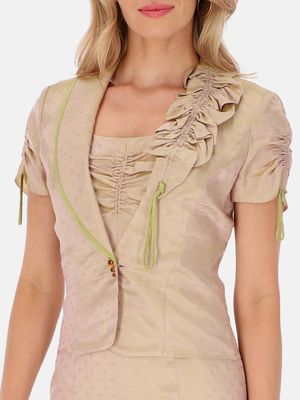 Marynarka Potis &amp; Verso ze sklepu: Eye For Fashion w kategorii: Marynarki damskie - zdjęcie 3C9BB14-4A0-7058_15327