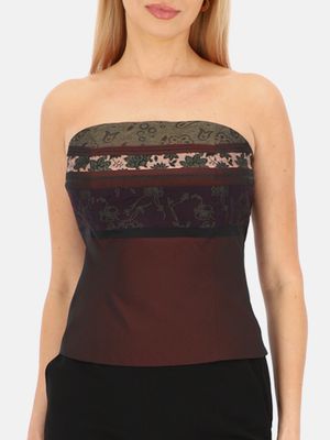 Potis &amp; Verso - Bluzka damska na wiosnę ze sklepu: Eye For Fashion w kategorii: Bluzki damskie - zdjęcie 3C9BB14-4A0-7058_15743