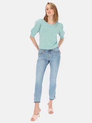 Jeansy damskie Red Button ze sklepu: Eye For Fashion w kategorii: Jeansy damskie - zdjęcie 3C9BB14-4A0-7058_15838