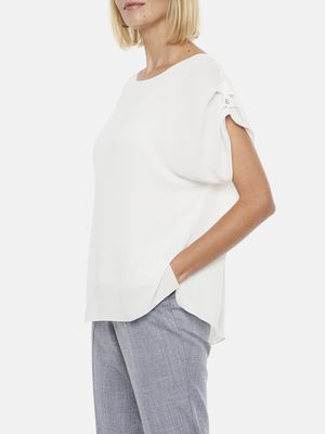 Bluzka damska na wiosnę na lato Potis &amp; Verso ze sklepu: Eye For Fashion w kategorii: Bluzki damskie - zdjęcie 3C9BB14-4A0-7058_16727