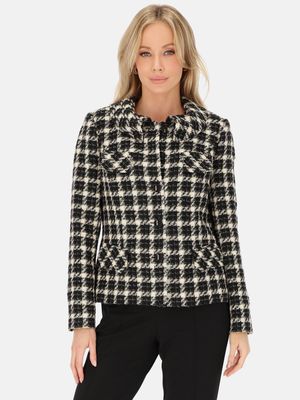 Marynarka jesienny Potis &amp; Verso ze sklepu: Eye For Fashion w kategorii: Marynarki damskie - zdjęcie 3C9BB14-4A0-7058_17075
