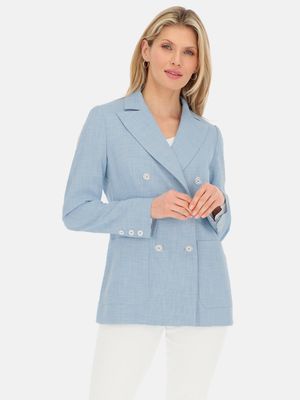 Marynarka elegancki na wiosnę Potis &amp; Verso ze sklepu: Eye For Fashion w kategorii: Marynarki damskie - zdjęcie 3C9BB14-4A0-7058_17144