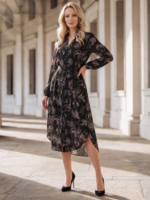 Sukienka jesienna casualowa L'AF ze sklepu: Eye For Fashion w kategorii: Sukienki - zdjęcie 3C9BB14-4A0-7058_17521