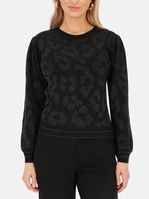 Smashed Lemon - Sweter damski ze sklepu: Eye For Fashion w kategorii: Swetry damskie - zdjęcie 3C9BB14-4A0-7058_17529
