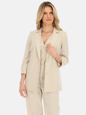 Marynarka elegancki Potis &amp; Verso ze sklepu: Eye For Fashion w kategorii: Marynarki damskie - zdjęcie 3C9BB14-4A0-7058_17961
