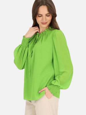 Potis &amp; Verso - Bluzka damska na wiosnę ze sklepu: Eye For Fashion w kategorii: Bluzki damskie - zdjęcie 3C9BB14-4A0-7058_18030
