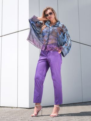 Eye For Fashion - Spodnie damskie casual ze sklepu: Eye For Fashion w kategorii: Spodnie damskie - zdjęcie 3C9BB14-4A0-7058_18211