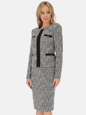 Marynarka na jesień Potis &amp; Verso ze sklepu: Eye For Fashion w kategorii: Marynarki damskie - zdjęcie 3C9BB14-4A0-7058_18341