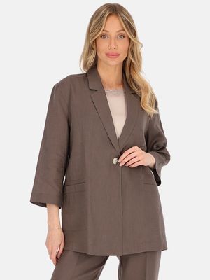 Marynarka casualowy Eye For Fashion ze sklepu: Eye For Fashion w kategorii: Marynarki damskie - zdjęcie 3C9BB14-4A0-7058_18621