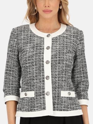 Potis &amp; Verso - Marynarka ze sklepu: Eye For Fashion w kategorii: Marynarki damskie - zdjęcie 3C9BB14-4A0-7058_18949