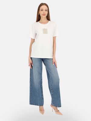 Bluzka damska na wiosnę Potis &amp; Verso ze sklepu: Eye For Fashion w kategorii: Bluzki damskie - zdjęcie 3C9BB14-4A0-7058_19042