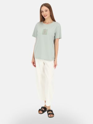 Bluzka damska casual Potis &amp; Verso ze sklepu: Eye For Fashion w kategorii: Bluzki damskie - zdjęcie 3C9BB14-4A0-7058_19044