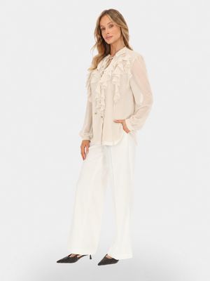 L'AF - Bluzka damska elegancka ze sklepu: Eye For Fashion w kategorii: Bluzki damskie - zdjęcie 3C9BB14-4A0-7058_19094