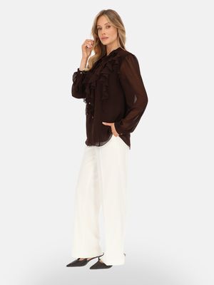 Bluzka damska na wiosnę L'AF ze sklepu: Eye For Fashion w kategorii: Bluzki damskie - zdjęcie 3C9BB14-4A0-7058_19095