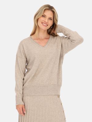 Sweter damski casual L'AF ze sklepu: Eye For Fashion w kategorii: Swetry damskie - zdjęcie 3C9BB14-4A0-7058_19165