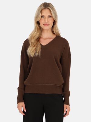 Sweter damski na zimę L'AF ze sklepu: Eye For Fashion w kategorii: Swetry damskie - zdjęcie 3C9BB14-4A0-7058_19166