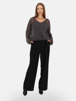 Sweter damski na zimę L'AF ze sklepu: Eye For Fashion w kategorii: Swetry damskie - zdjęcie 3C9BB14-4A0-7058_19187