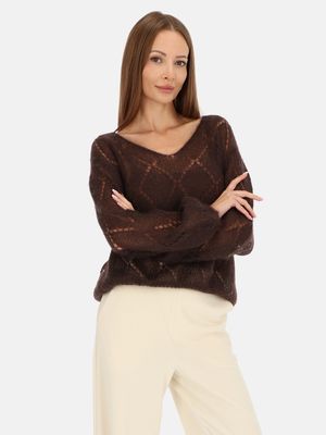 Sweter damski casualowy L'AF ze sklepu: Eye For Fashion w kategorii: Swetry damskie - zdjęcie 3C9BB14-4A0-7058_19196