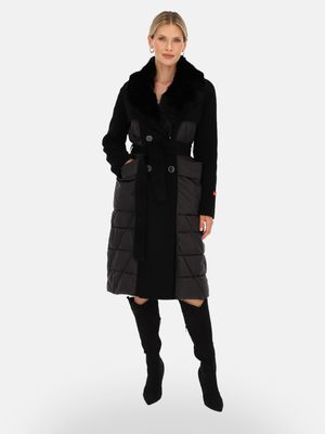 Płaszcz damski na jesień Pregio Couture ze sklepu: Eye For Fashion w kategorii: Płaszcze damskie - zdjęcie 3C9BB14-4A0-7058_19197