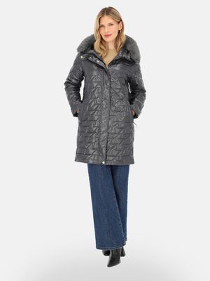 Płaszcz damski jesienny Biba ze sklepu: Eye For Fashion w kategorii: Płaszcze damskie - zdjęcie 3C9BB14-4A0-7058_19222