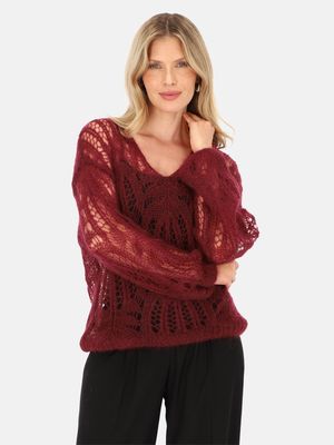 Sweter damski na zimę L'AF ze sklepu: Eye For Fashion w kategorii: Swetry damskie - zdjęcie 3C9BB14-4A0-7058_19231